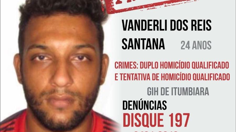 Suspeito de matar casal é considerado foragido - Divulgação/Polícia Civil de Goiás