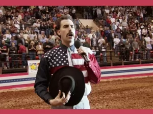 O Borat sem graça dos EUA como candidato. E normalizadores indignos do caos
