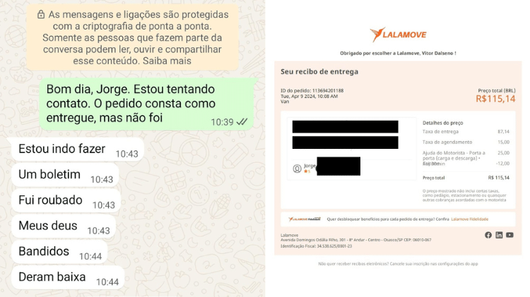 Casal registrou boletim de ocorrência e precisou acionar um advogado para tentar reaver o prejuízo. Casal registrou boletim de ocorrência e precisou acionar um advogado para tentar reaver o prejuízo.