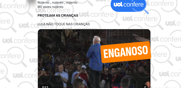 Fala de Lula sobre 'toque' circula fora de contexto
