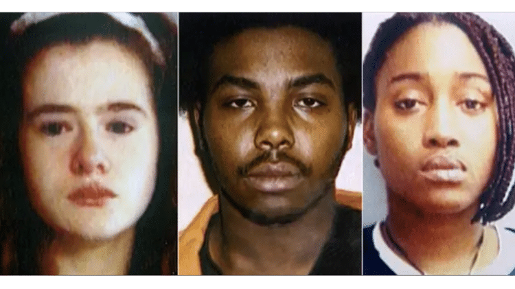 Christa Pike, Tadaryl Shipp e Shadolla Peterson à época do crime