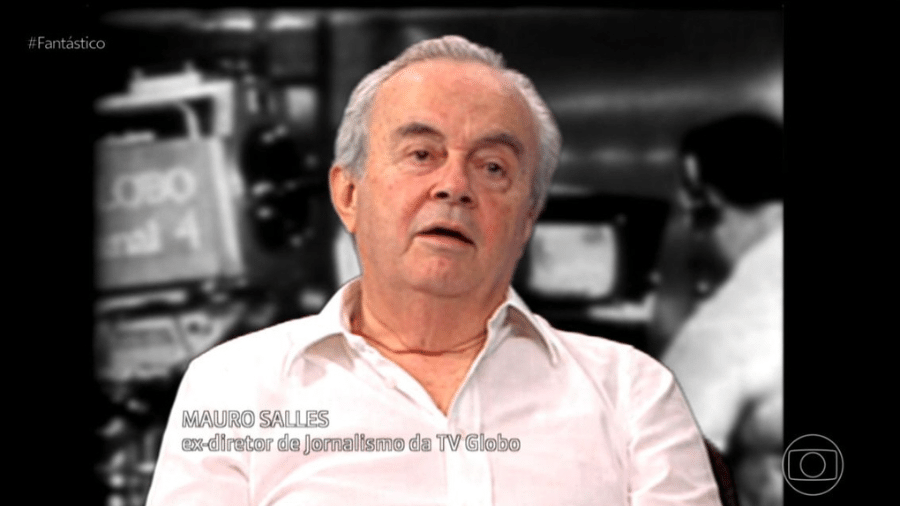 Mauro Salles foi diretor de Jornalismo e diretor de Programação do Grupo Globo. - Reprodução/TV Globo