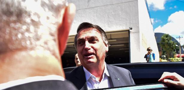 Bolsonaro deixa sede da PF em Brasília