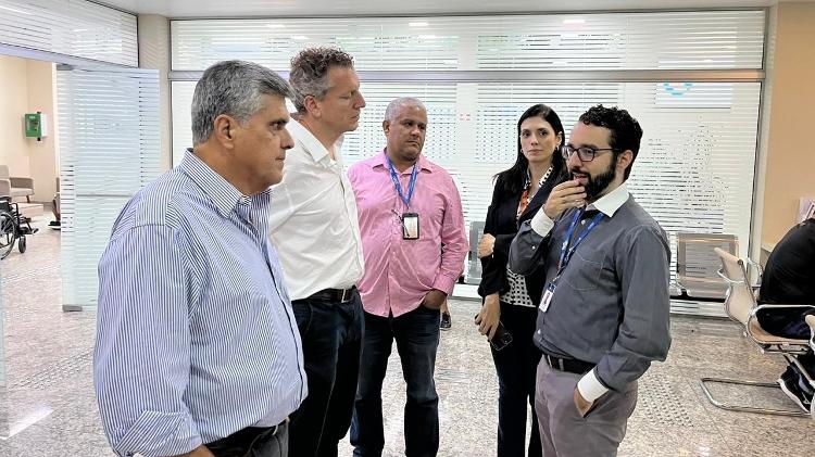 Pesquisadores britânicos em visita ao Brasil Pesquisadores britânicos em visita ao Brasil
