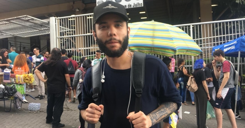 Kevin Teixeira, 21, fez curso técnico de fotografia e quer aprofundar os conhecimentos em imagens fazendo faculdade de design de games. Esta é terceira vez que presta o Enem. ?Estou ansioso . Agora é ver se me preparei o suficiente?, disse