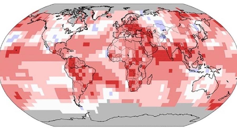 Análise conduzida por pesquisadores do Copernicus Climate Change Service (C3S), órgão ligado à União Europeia, mostra que a Terra está passando por um aquecimento sem precedentes - BBC