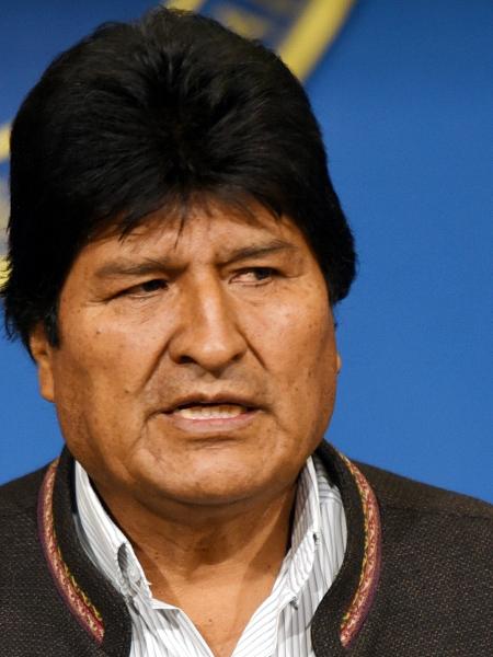 Evo Morales fala em El Alto - Enzo De Luca/ABI/Handout via Xinhua