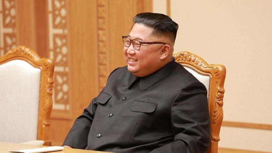 Imprensa estatal diz que Kim fez alerta contra relaxamento apressado das restrições - Getty Images