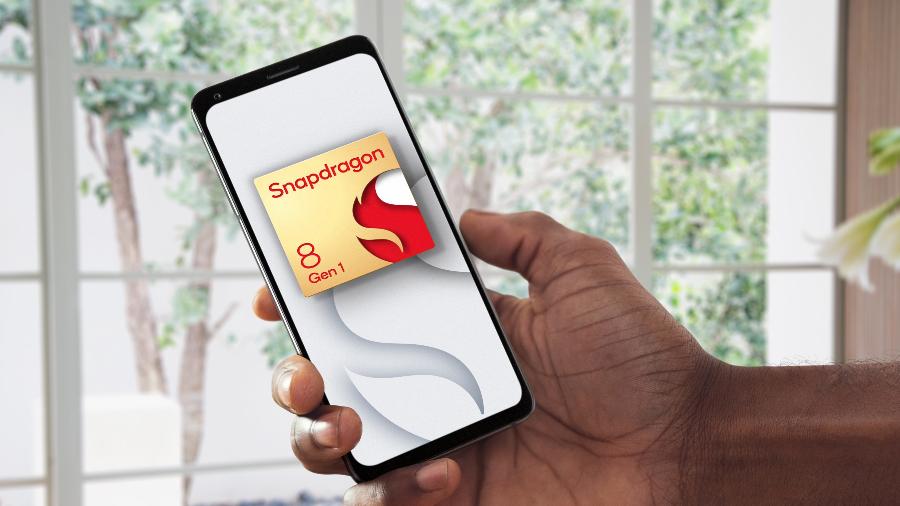 Celular de referência com chip Snapdragon 8 Gen 1, da Qualcomm - Divulgação