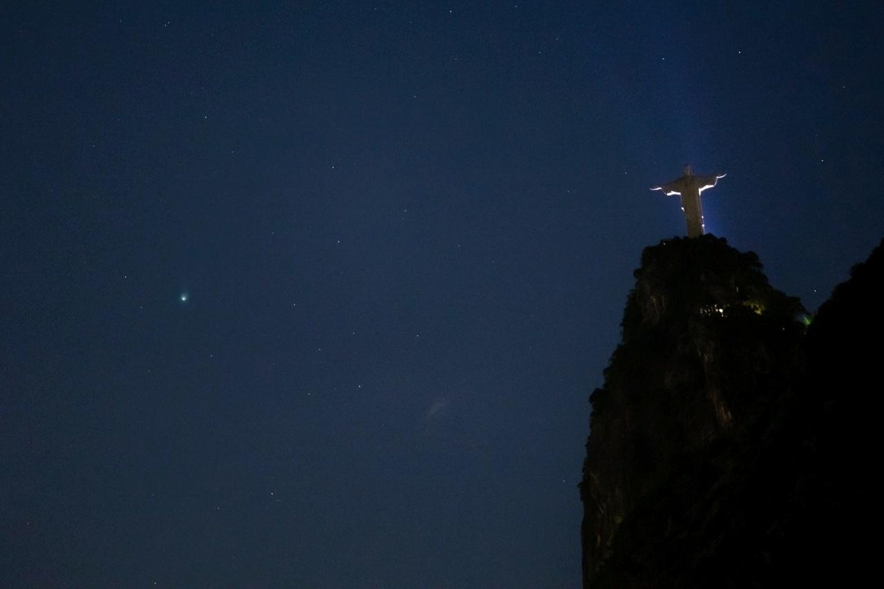 Imagen del cometa Leonard tomada por Marcello Cavalcante - Rio de Janeiro / RJ - Marcello Cavalcante - Rio de Janeiro / RJ