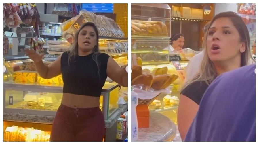 Mulher atacou casal gay com termos homofóbicos em padaria no centro de São Paulo - Reprodução