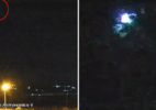 Câmera de monitoramento de raios flagra explosão de meteoro no céu do RS - Reprodução/Estação do Bate-Papo Astronômico