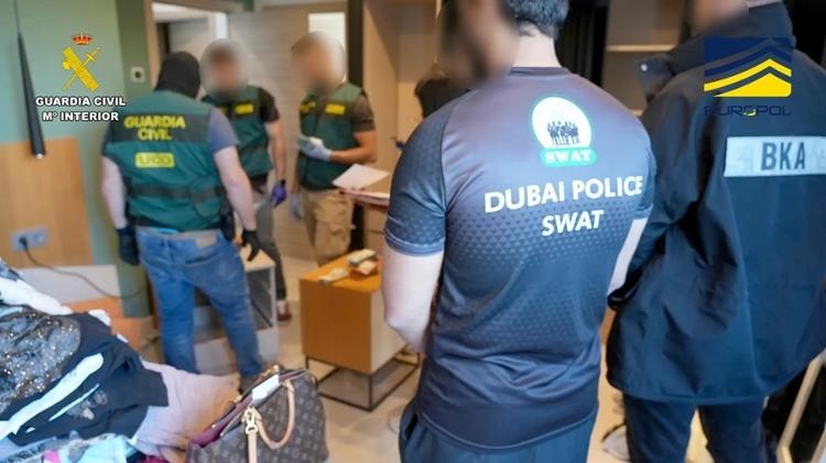 A operação foi coordenada pela Europol e contou com as participações de policiais da Espanha, Bélgica, Brasil, Croácia, Alemanha, Itália, Sérvia e Turquia