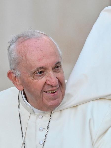 Papa Francisco, no Vaticano, em 18 de abril de 2022 Papa Francisco, no Vaticano, em 18 de abril de 2022