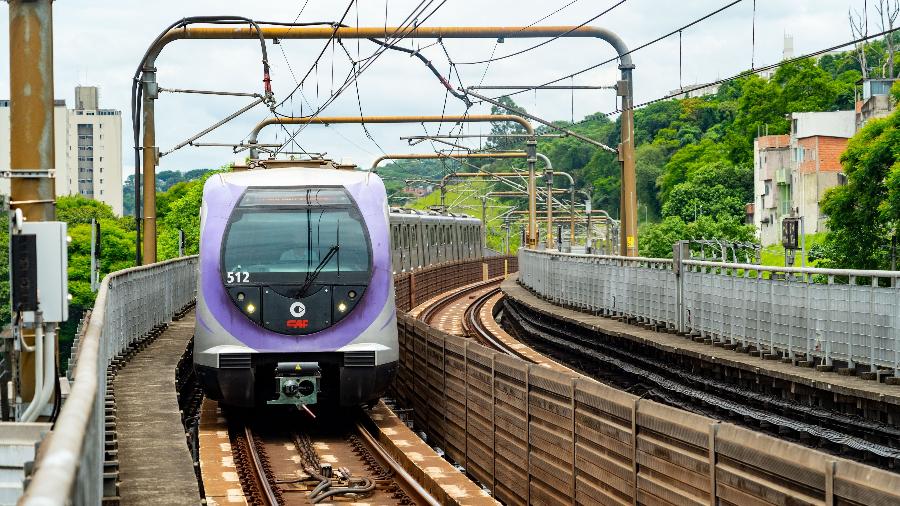 Linha 5-Lilás do Metrô é administrada pela ViaMobilidade Linha 5-Lilás do Metrô é administrada pela ViaMobilidade
