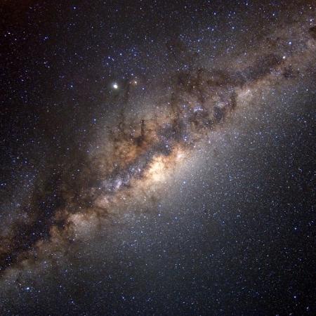 Imagem da Via Láctea publicada no site da Nasa em 2008 - Serge Brunier/NASA