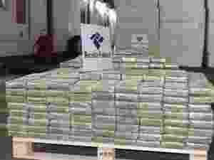 Agentes da Receita Federal encontram 1,5 tonelada de cocaína no porto de Itajaí (SC) - Divulgação/Receita Federal