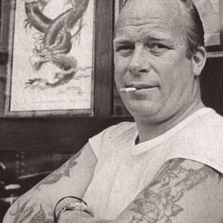 O dinamarquês Knud Gregersen, conhecido como Lucky Tattoo, chegou ao Brasil em 1959 - Divulgação - Editora Veneta - Divulgação - Editora Veneta