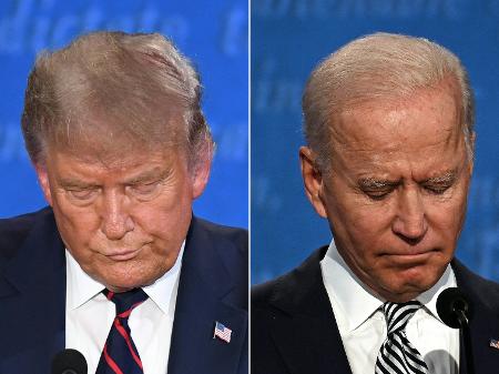 Comissão cancela segundo debate entre Donald Trump e Joe Biden - 09/10/2020  - UOL Notícias