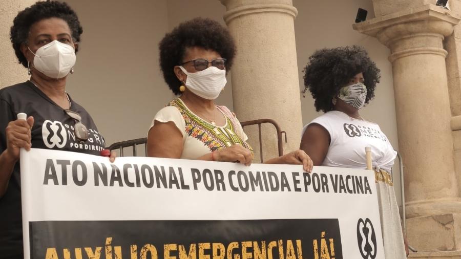 Ato da Coalizão Negra por Direitos em Salvador - Vilma Reis