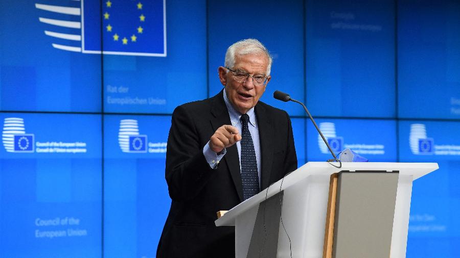 Josep Borrel, chefe da diplomacia europeia - JOHN THYS/AFP