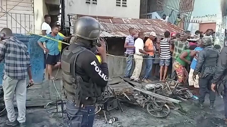 Explosão de caminhão tanque deixa mortos no Haiti - Reuters TV/via Reuters