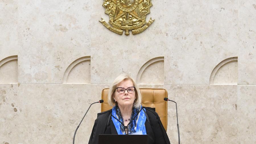 07.jun.2023 - A ministra Rosa Weber, presidente do STF