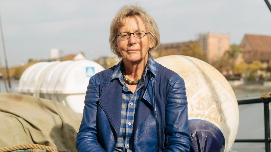 Elisabeth Stern, 76, faz parte das 'Senhoras pelo Clima', as ativistas que processaram o governo suíço