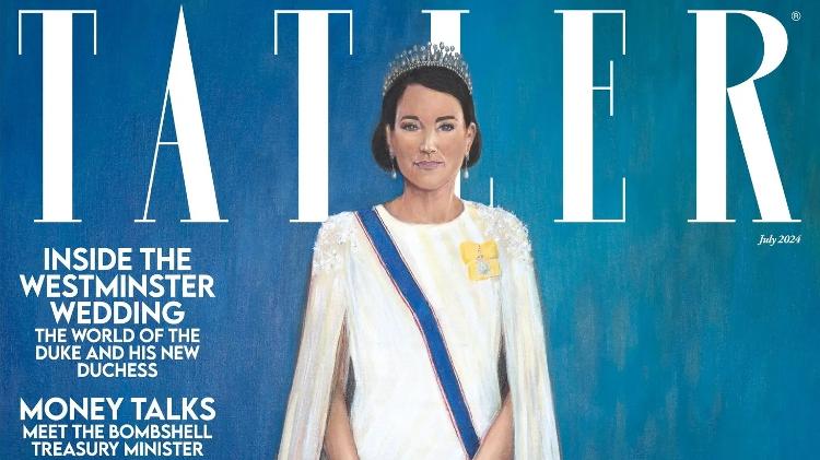 Um retrato de Kate Middleton na capa da revista Tatler está causando polêmica no Reino Unido. A obra da artista da Zâmbia Hannah Uzor provocou uma onda de críticas nas redes sociais, internautas dizem que a tela é um insulto a Kate, que se recupera de um câncer.