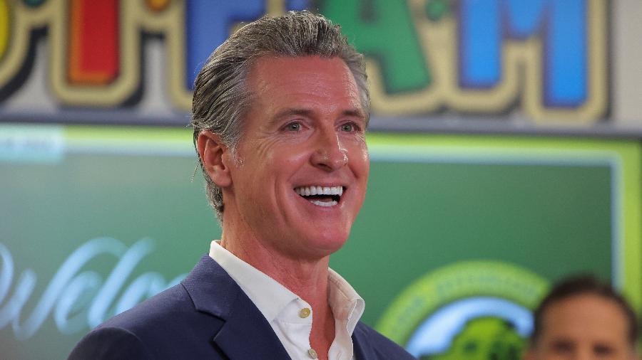 O governador da Califórnia, Gavin Newsom - Daniel Cole/Reuters