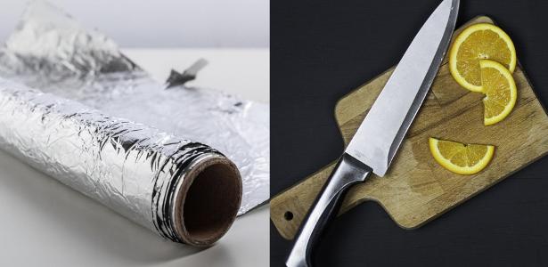 Método fácil ensina a afiar faca cega com papel-alumínio em poucos minutos