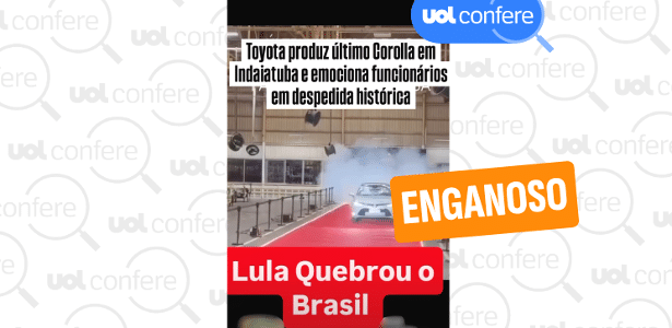Fechamento de fábrica da Toyota em SP não tem relação com governo Lula