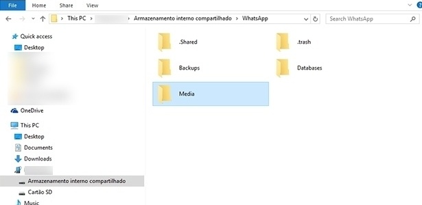 Salvar fotos do WhastApp no PC - parte 4 - Reprodução - Reprodução