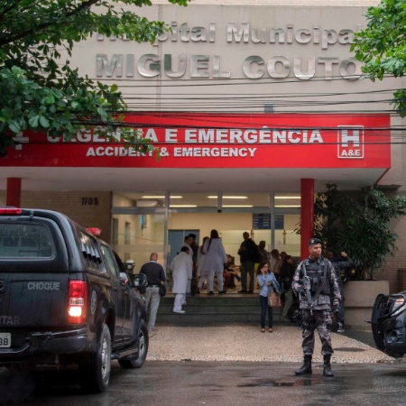 Funcionários do hospital Miguel Couto serão ouvidos sobre o caso - AFP PHOTO / Mauro PIMENTEL