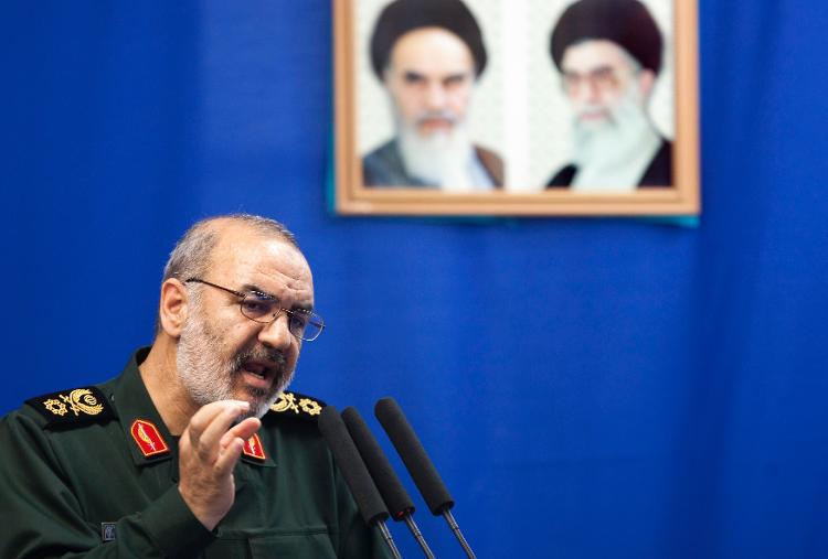 Comandante da Guarda Revolucionária iraniana, general Hossein Salami Comandante da Guarda Revolucionária iraniana, general Hossein Salami