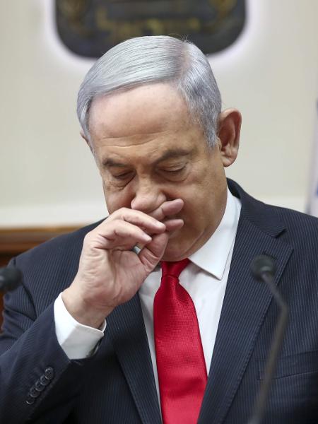 Benjamin Netanyahu, primeiro-ministro de Israel - Oded Balilty/POOL/AFP