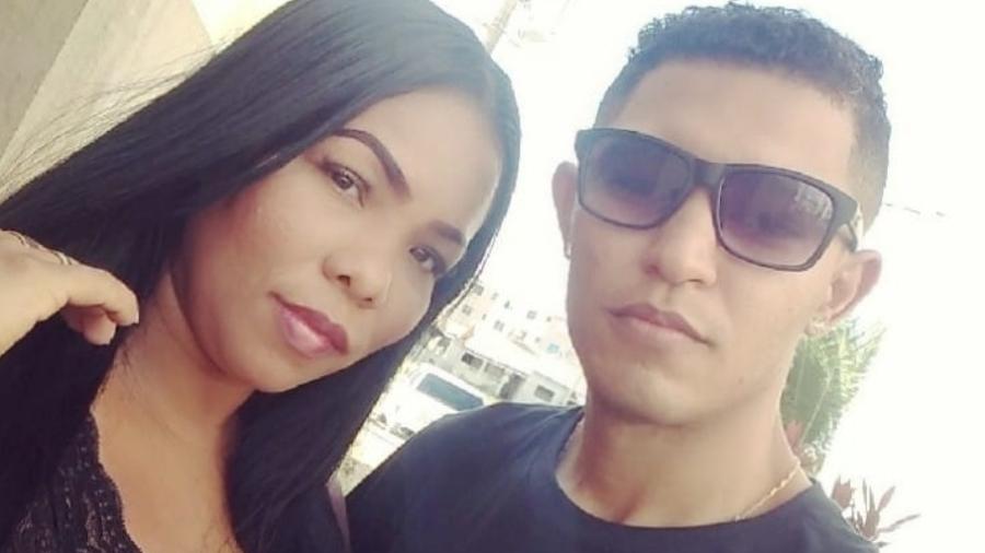Jesaias Rocha Meneses, 28, foi preso suspeito de matar a companheira Jaciara Baia Figueiredo, 38 - Reprodução/Facebook