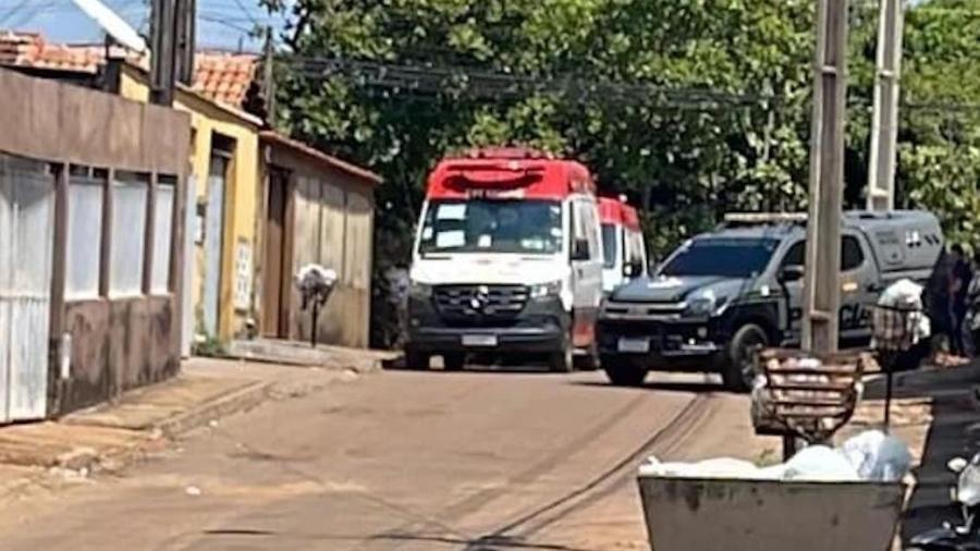 A ambulância foi encontrada por policiais militares, abandonada em uma rua do Plano Diretor Norte