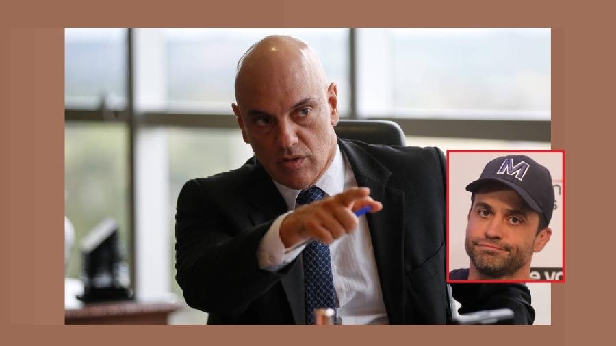 O ministro Alexandre de Moraes, do STF, e o "coach" candidato Pablo Marçal. Como na música, "tantas fez o moço que foi pra panela"