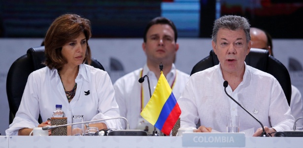 Presidente da Colômbia, Juan Manuel Santos - Jaime Saldarriaga/Reuters