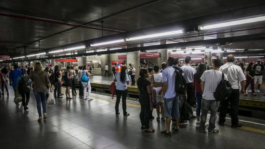 Estação Praça da Sé do Metrô de São Paulo - Bruno Santos - 14.abr.2016/Folhapress