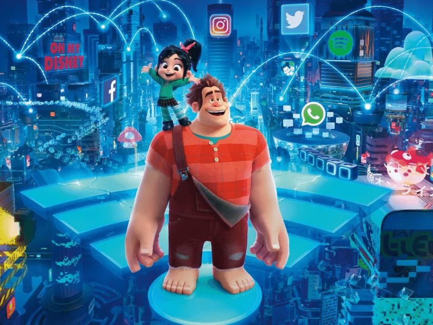 Jogue Ralph e Vanellope como princesa jogo online grátis