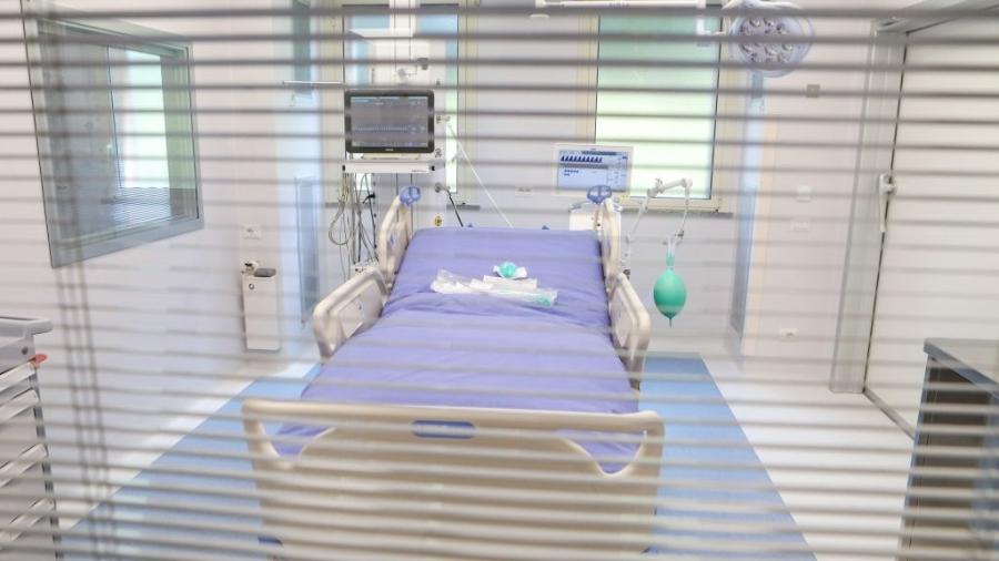 Inauguração de UTI no Sacco Hospital, em Milão, na Itália, voltado para atendimento de pacientes com o novo coronavírus - Mairo Cinquetti/NurPhoto via Getty Images