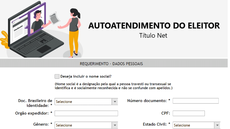 Passo a passo título de eleitor - 2 - Reprodução - Reprodução