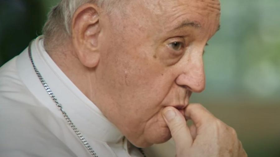 Papa Francisco em cena do documentário "Amém: Perguntando ao Papa" - Reprodução/Star+