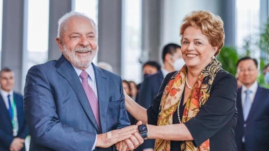 Lula(PT) participa da posse de Dilma como presidente do novo banco dos Brics - Ricardo Stuckert/Palácio do Planalto