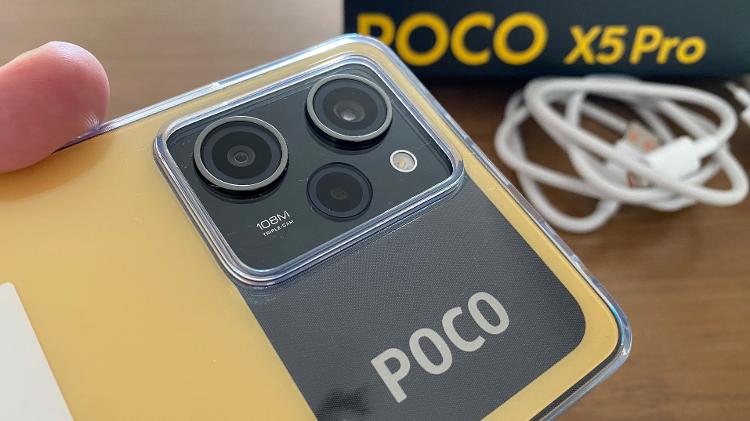 Poco X5 Pro review: detalhe das câmeras traseiras