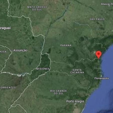 Erro de medição levou o governo do Paraná a descobrir que uma área de 490 hectares, na verdade, pertence a Santa Catarina