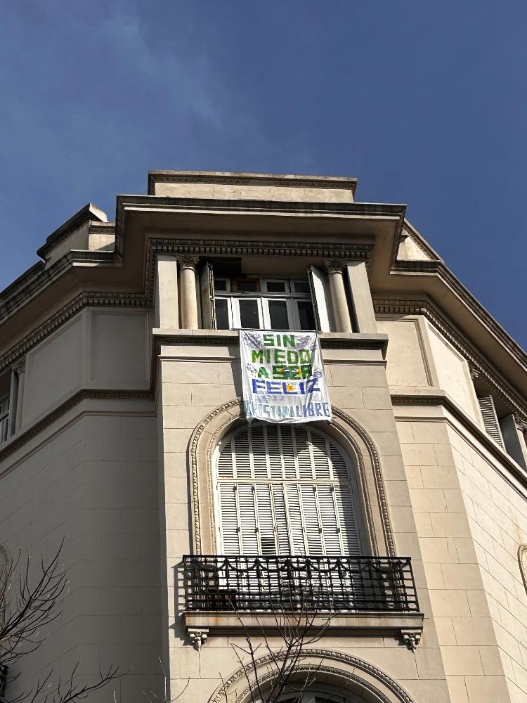 Fachada da casa da ex-presidente da Argentina Cristina Kirchner Fachada da casa da ex-presidente da Argentina Cristina Kirchner