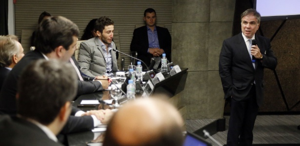 Flávio Rocha (à dir.), CEO da Riachuelo, durante palestra na Fiesp - Everton Amaro/Fiesp